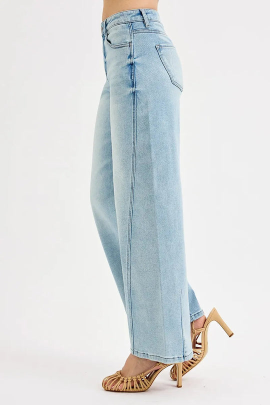 Dames Mid Rise Barrel Jeans Comfortabel en Tijdloos 2