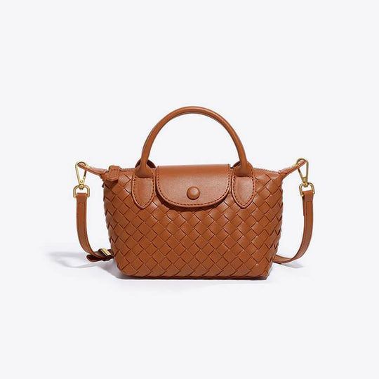 Dames Mini Tas Gevlochten Stijl 10