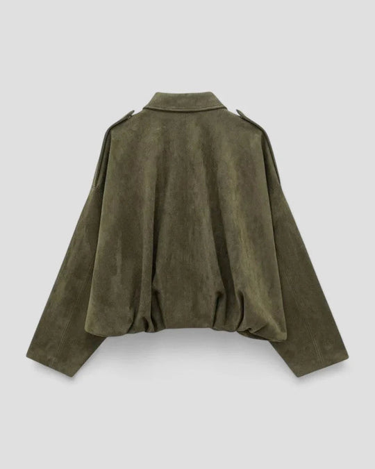 Dames Oversized Bomberjack Casual Stijl 2