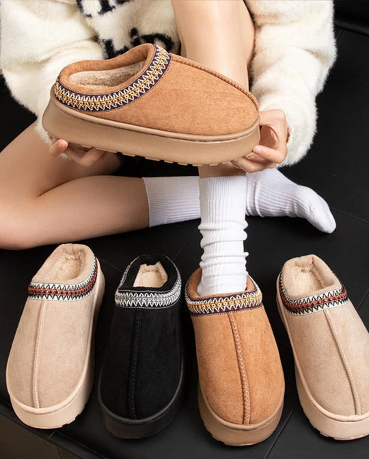 Dames Pantoffels Comfortabel met Antislipzool voor Wintergebruik 3
