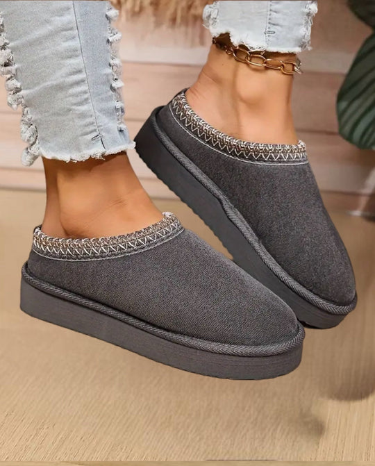Dames Pantoffels Comfortabel met Antislipzool voor Wintergebruik 7