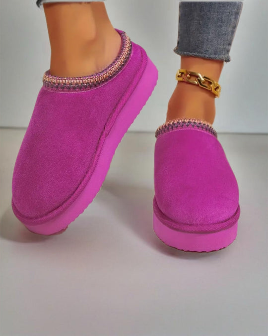 Dames Pantoffels Comfortabel met Antislipzool voor Wintergebruik 9