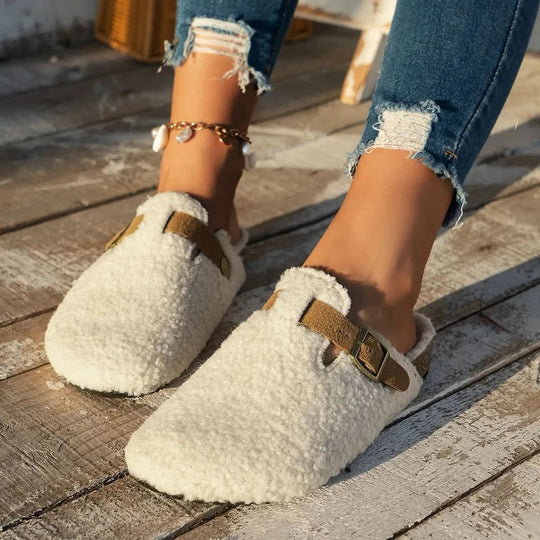 Dames Pantoffels Muiltje met Antislipzool voor Comfort en Warmte 2