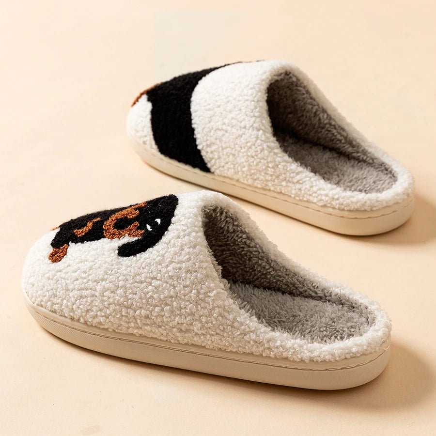 Dames Pantoffels Teckel Motief 5