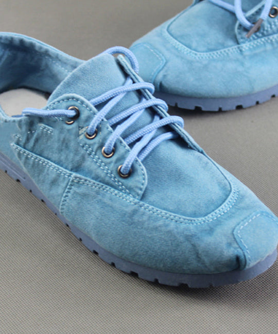 Dames Platte Schoenen met Gekruiste Band 2