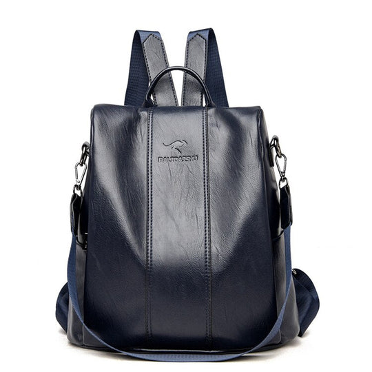 Dames Rugzak Antidiefstal Vintage Stijl 1