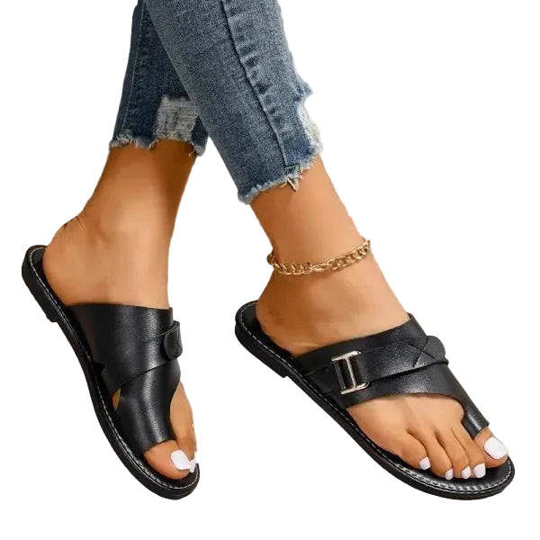 Dames Sandalen Vintage Stijl met Ondersteuning voor Comfortabele Wandeling 2