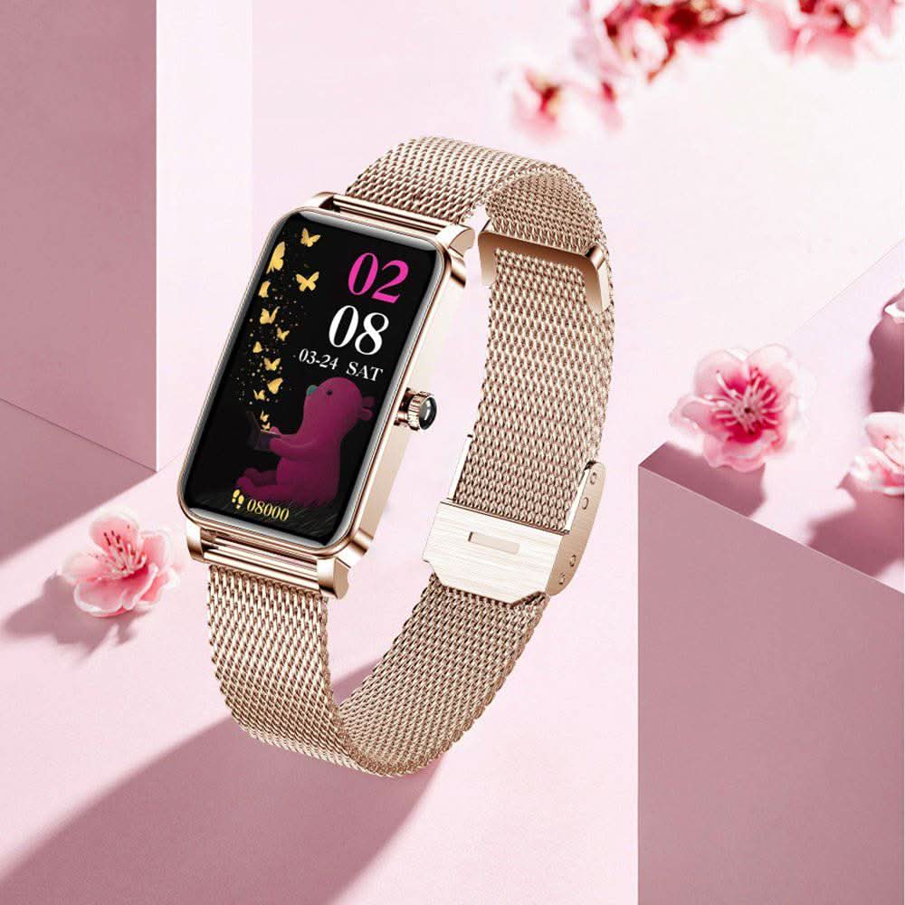 Dames Smartwatch Fitness Tracking met Meldingen en Personaliseerbare Wijzerplaten 4