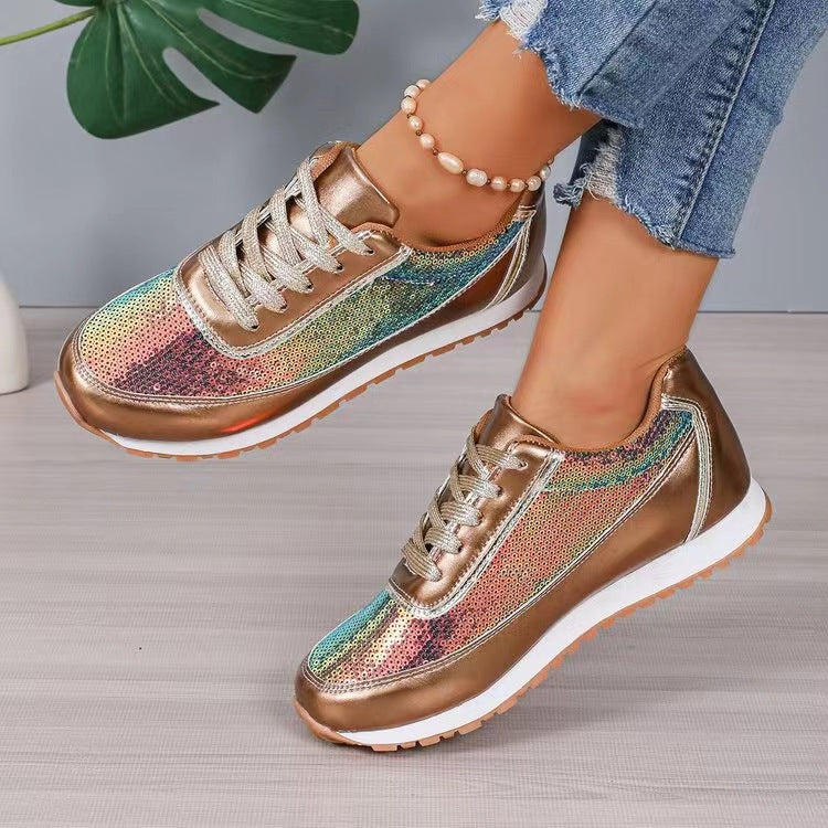 Dames Sneakers Glanzend Design 4
