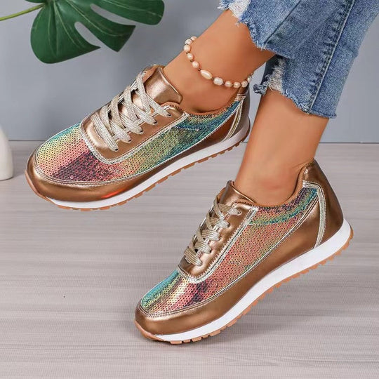 Dames Sneakers Glanzend Design 4
