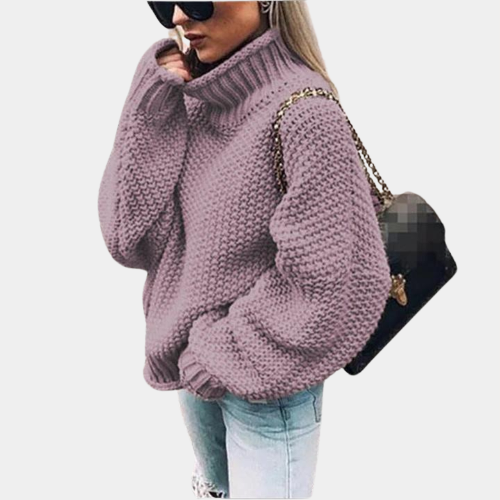 Dames Sweater Met Dikke Stof Voor Koude Dagen 3