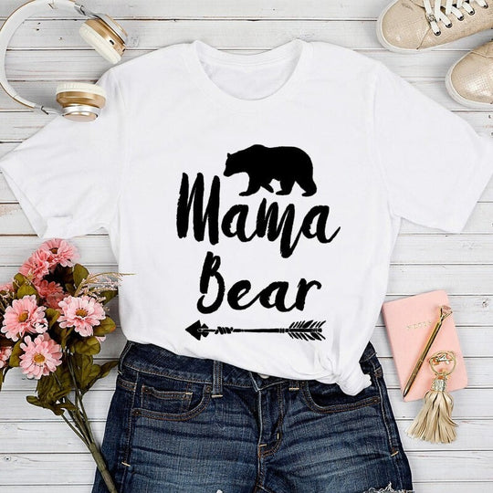 Dames T-shirt Mom Life Trendy 4
