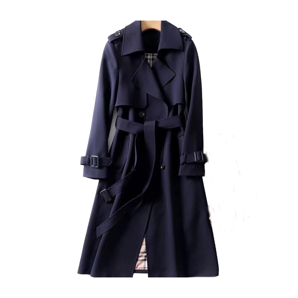 Dames Trenchcoat met Dubbelknopen 8