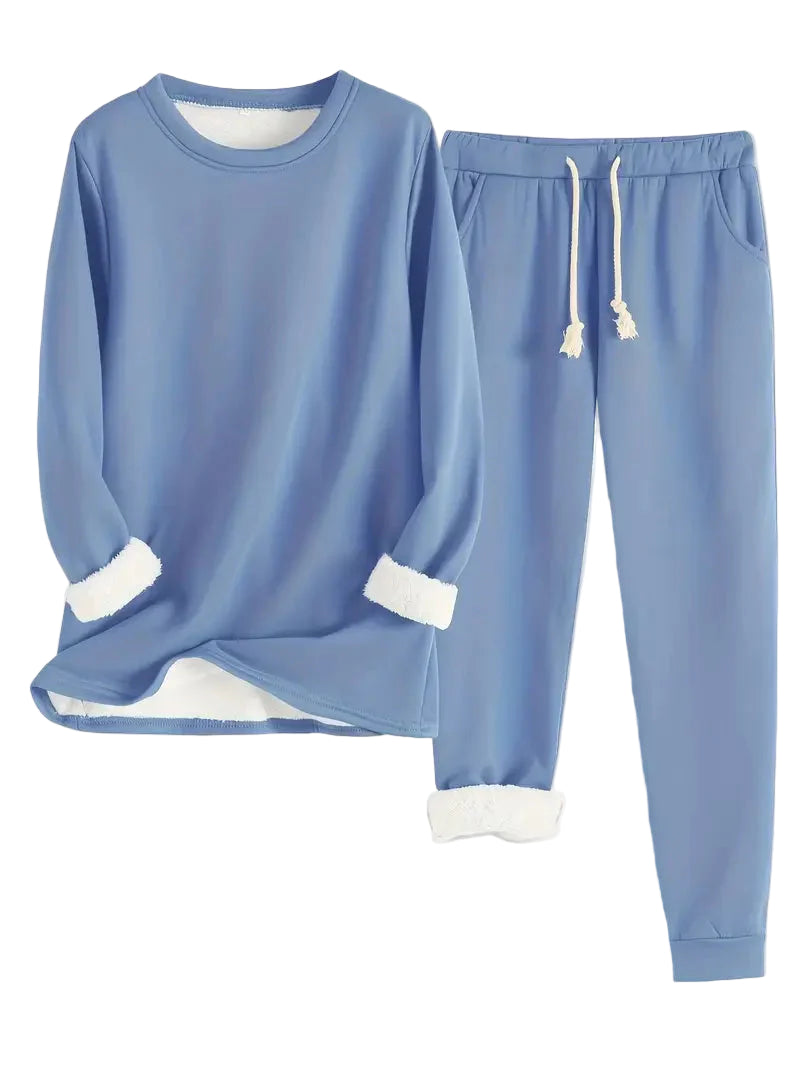 Dames Tweedelige Loungeset Casual 0