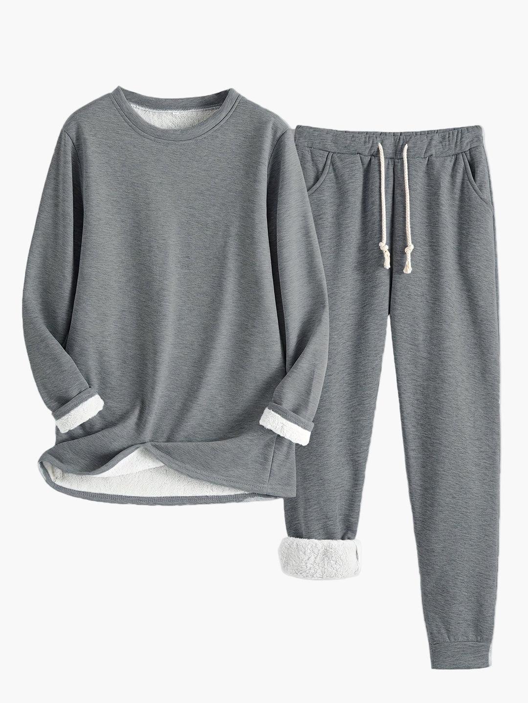 Dames Tweedelige Loungeset Casual 2