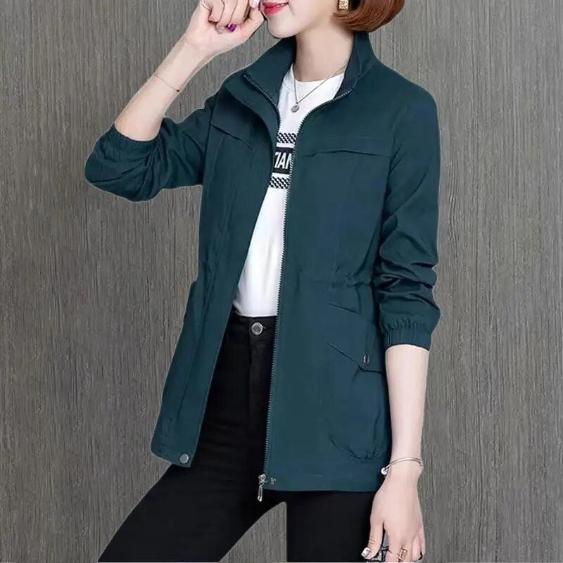 Dames Windbreaker Tijdloos Scandinavisch Ontwerp 8