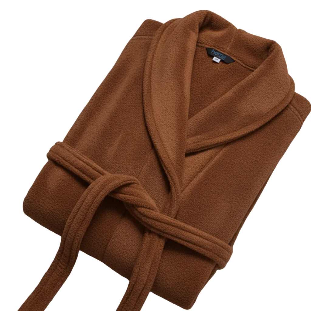 Dames Winterbadjas Lichte Koraalfleece met Riem 11