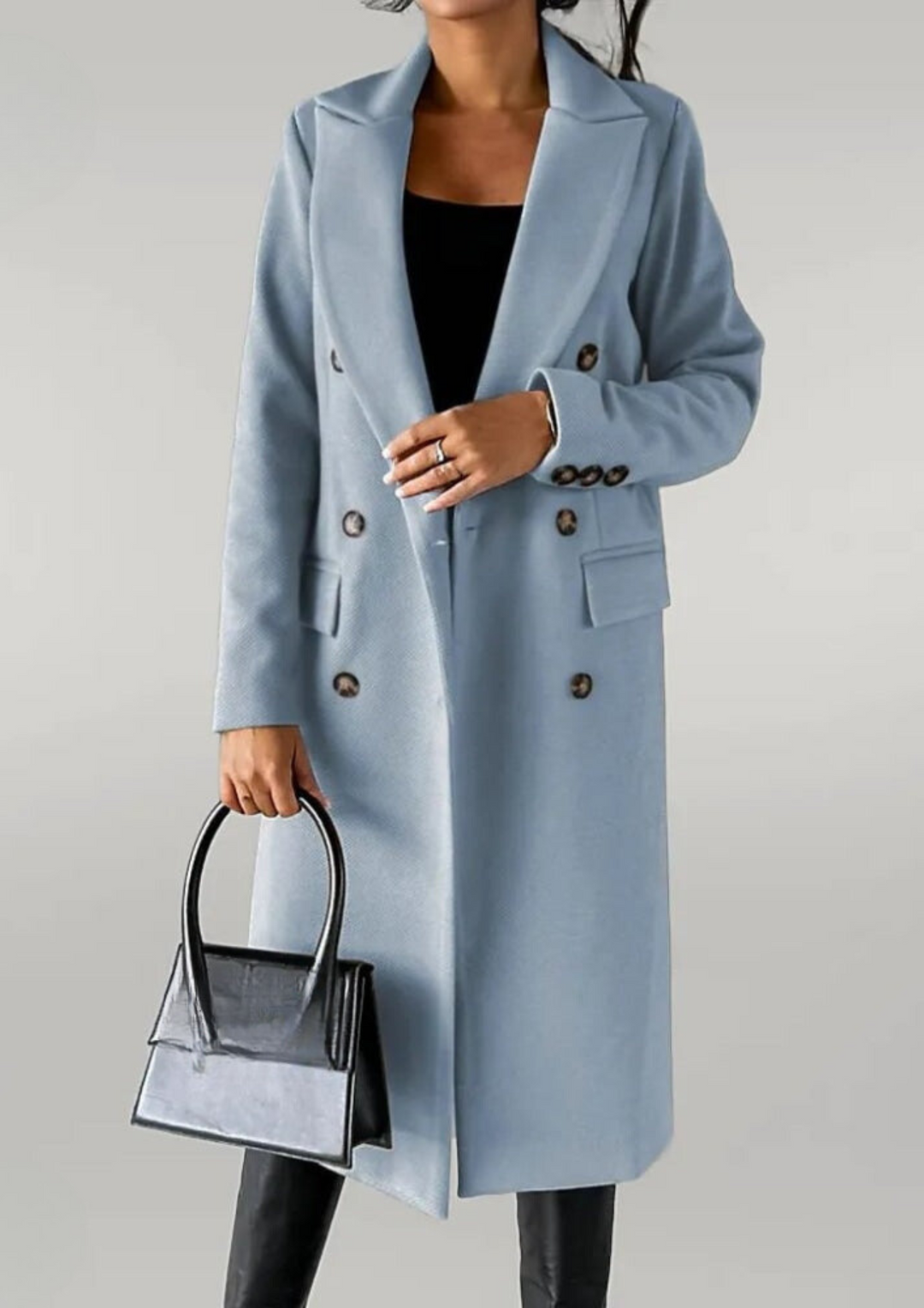 Dames Winterjas Scandinavische Stijl Met Comfortabele Pasvorm 7
