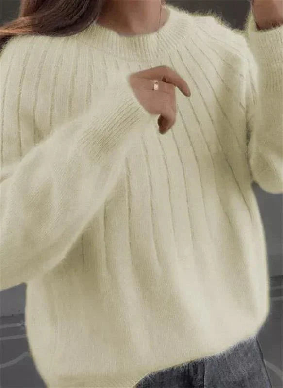 Dames Wintertrui Gebreid - Modern Design, Veelzijdige Stijl 1