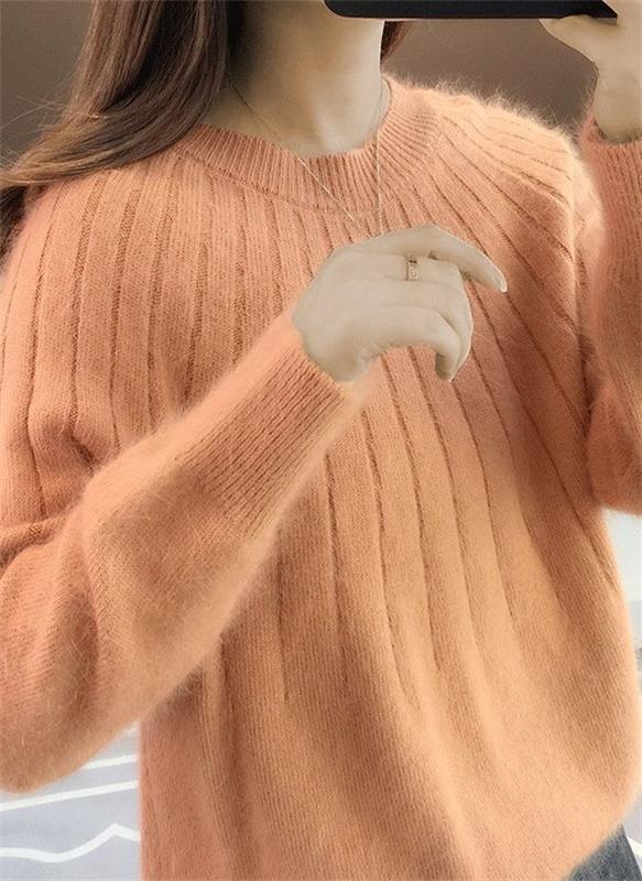 Dames Wintertrui Gebreid - Modern Design, Veelzijdige Stijl 6