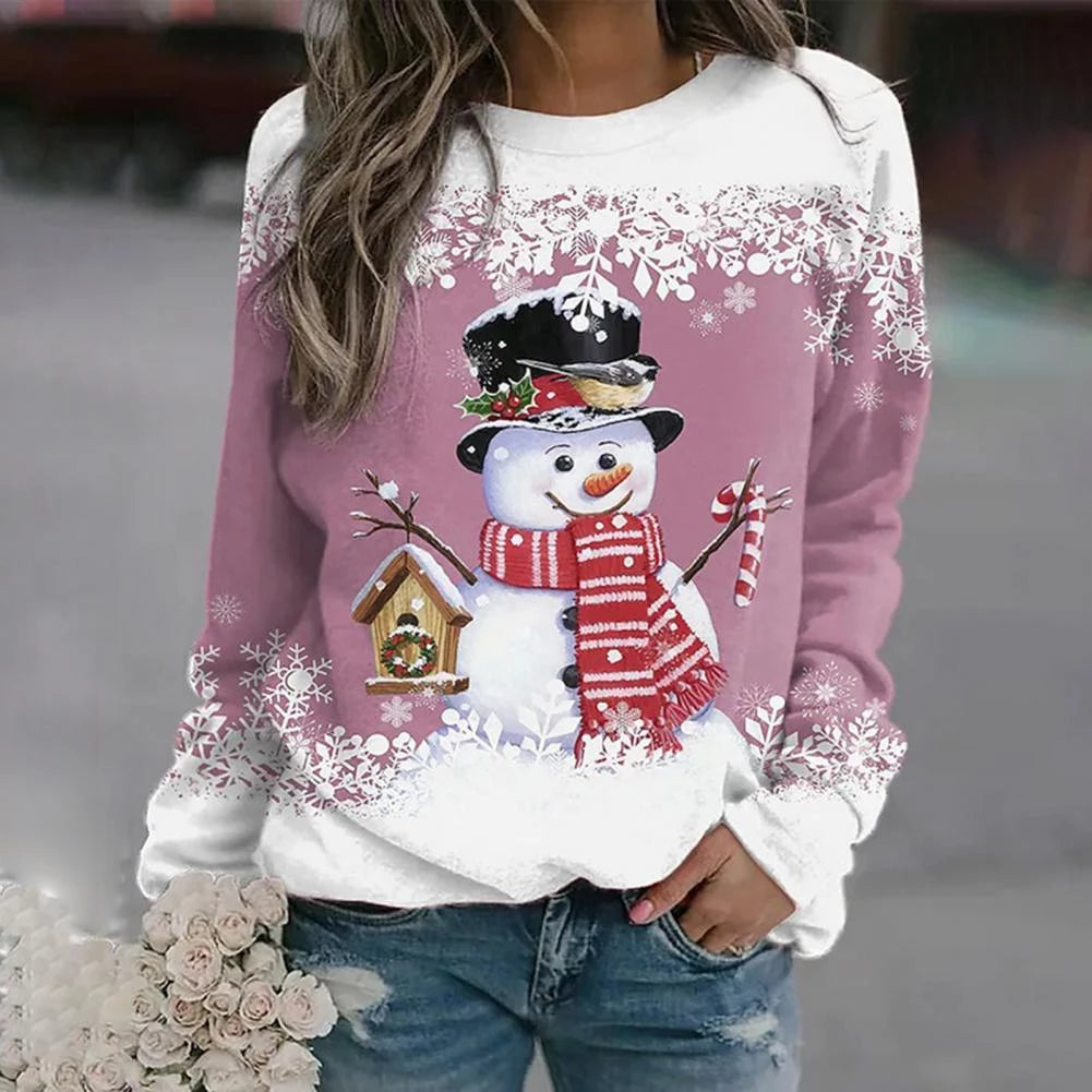 Dames Wintertrui Ronde Hals Stijlvol 2