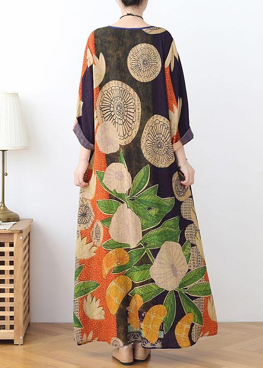 Dames Zomerjurk met Zwart Groene Print 4