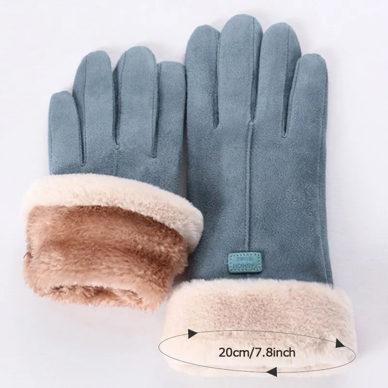 Dameshandschoenen Suède Warm en Trendy 5