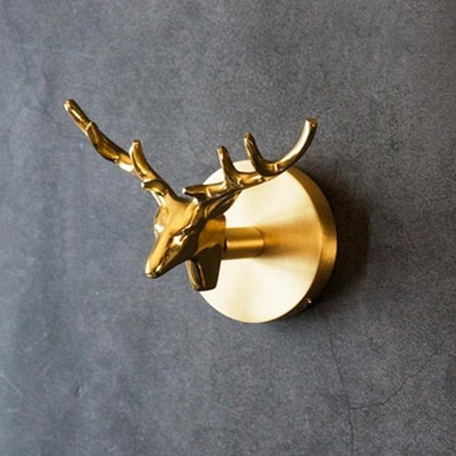Decoratieve Kapstokhaak Dierenkop Voor Wanddecoratie 10