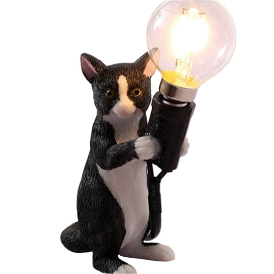 Decoratieve Tafellamp Kattenbeeldje 0