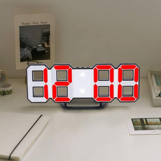 Digitale Klok Alarm LED Display Minimalistisch Design 6