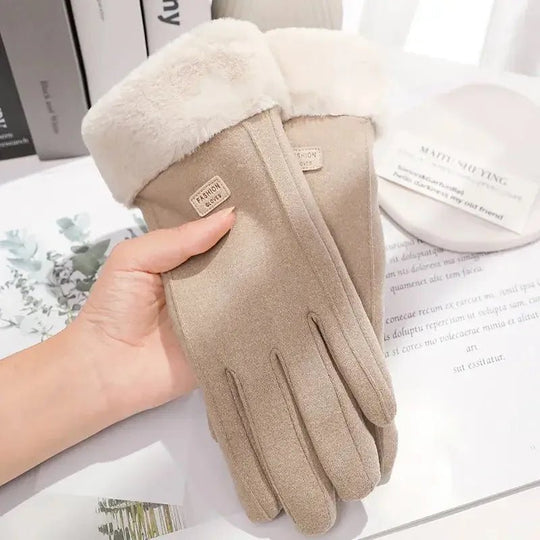 Dikke Touchscreen Handschoenen voor Dames 7