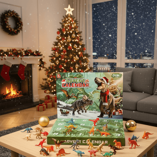Dinoquest Adventskalender voor Kinderen met Dinosaurusspeelgoed 0