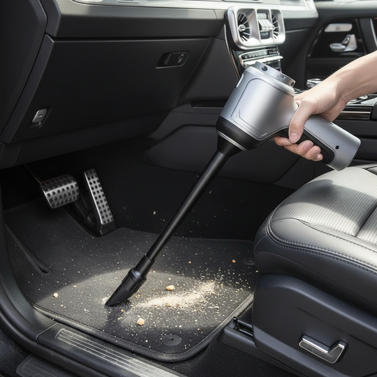 Draadloze Auto Stofzuiger Ergonomisch Met Krachtige Zuigkracht 6