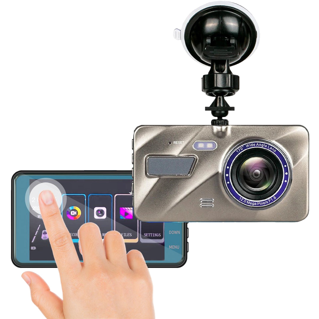 Draadloze Dashcam Auto Voor- en Achterzijde 1080P 1