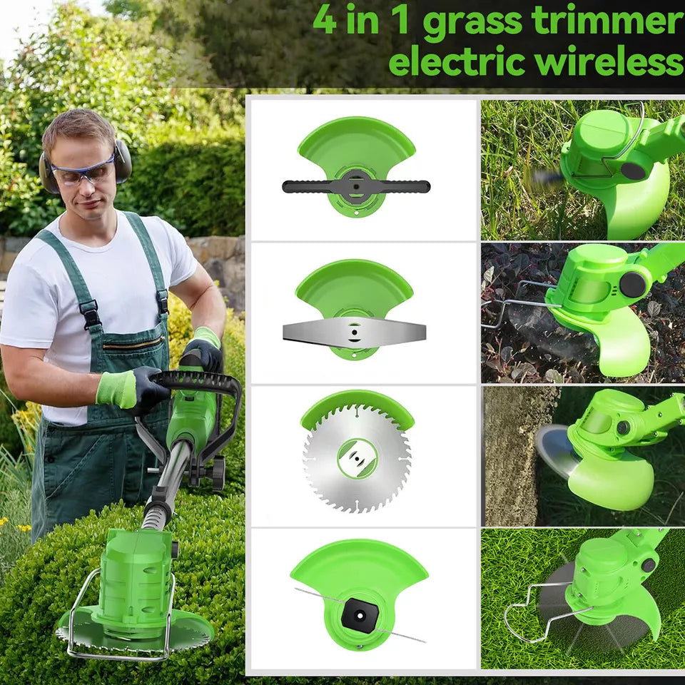 Draadloze Grastrimmer voor Tuinonderhoud 2