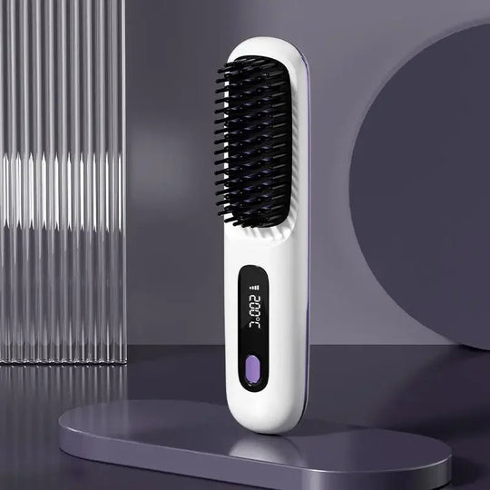 Draadloze Haarstyler met LCD-display 7