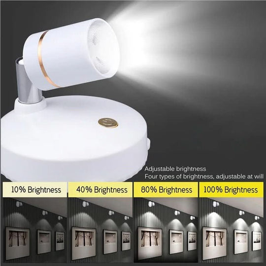 Draadloze LED-Spot met Afstandsbediening voor Flexibele Verlichting 4