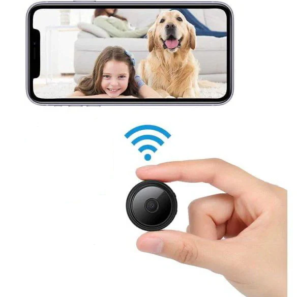 Draadloze Mini Camera met HD Video en Nachtzicht 0