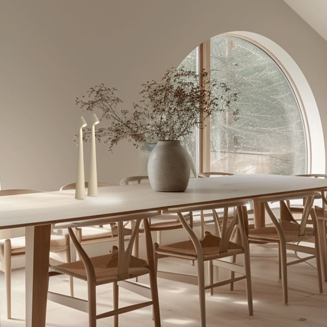 Draadloze Oplaadbare Tafellamp Modern Design voor Binnen en Buiten 2