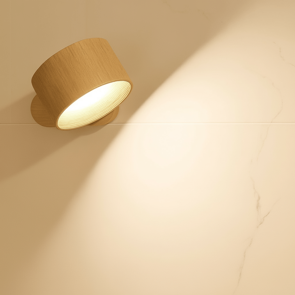 Draadloze Wandlamp Scandinavisch Design met Afstandsbediening 5