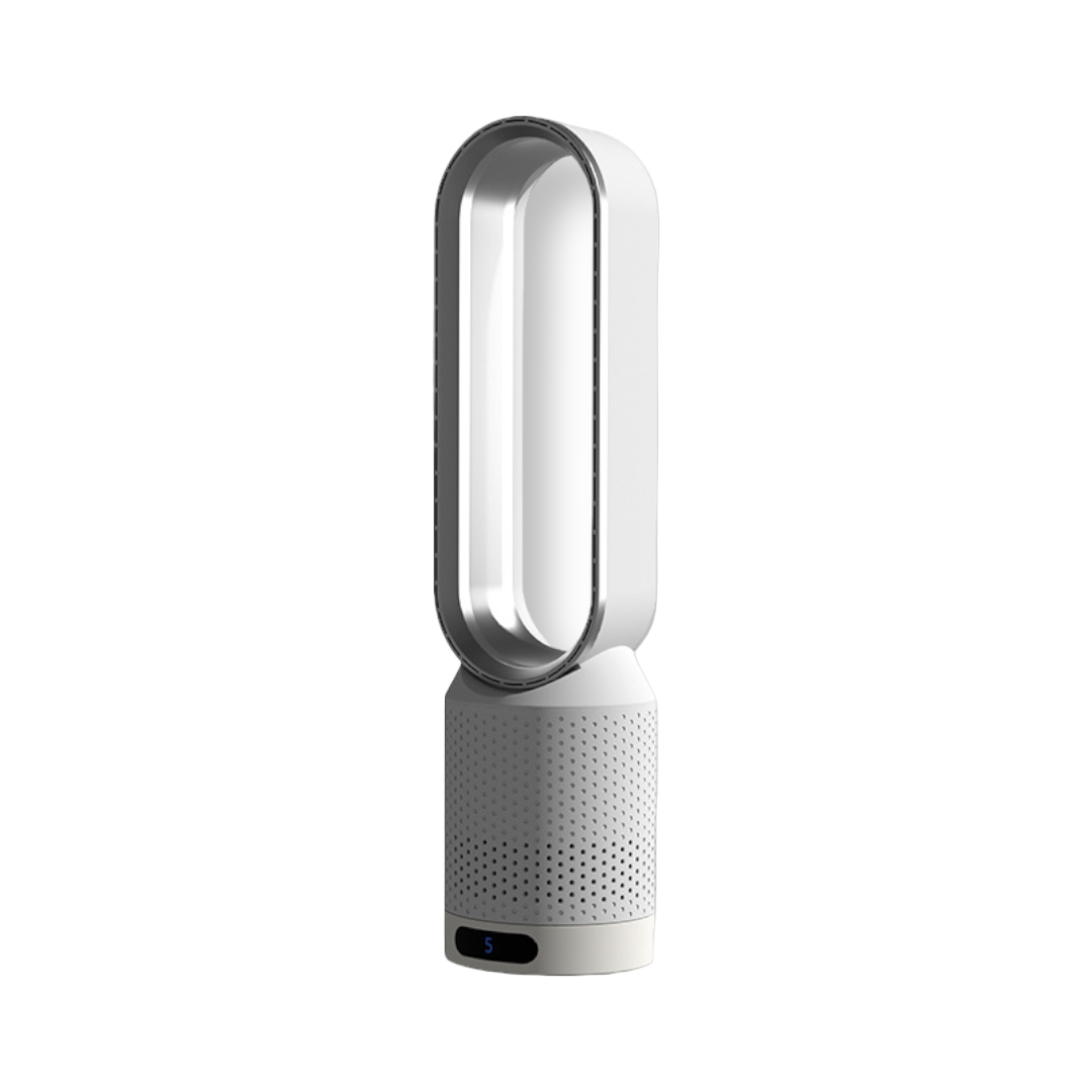 Draagbare 3-in-1 Luchtkoeler met Luchtreiniger en Oscillerende Ventilator 0