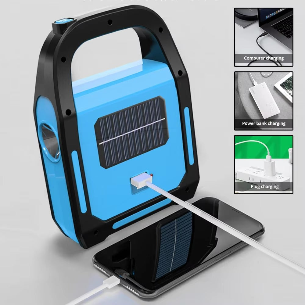 Draagbare Camping Lantaarn met Powerbank Functie voor Buitenactiviteiten 2