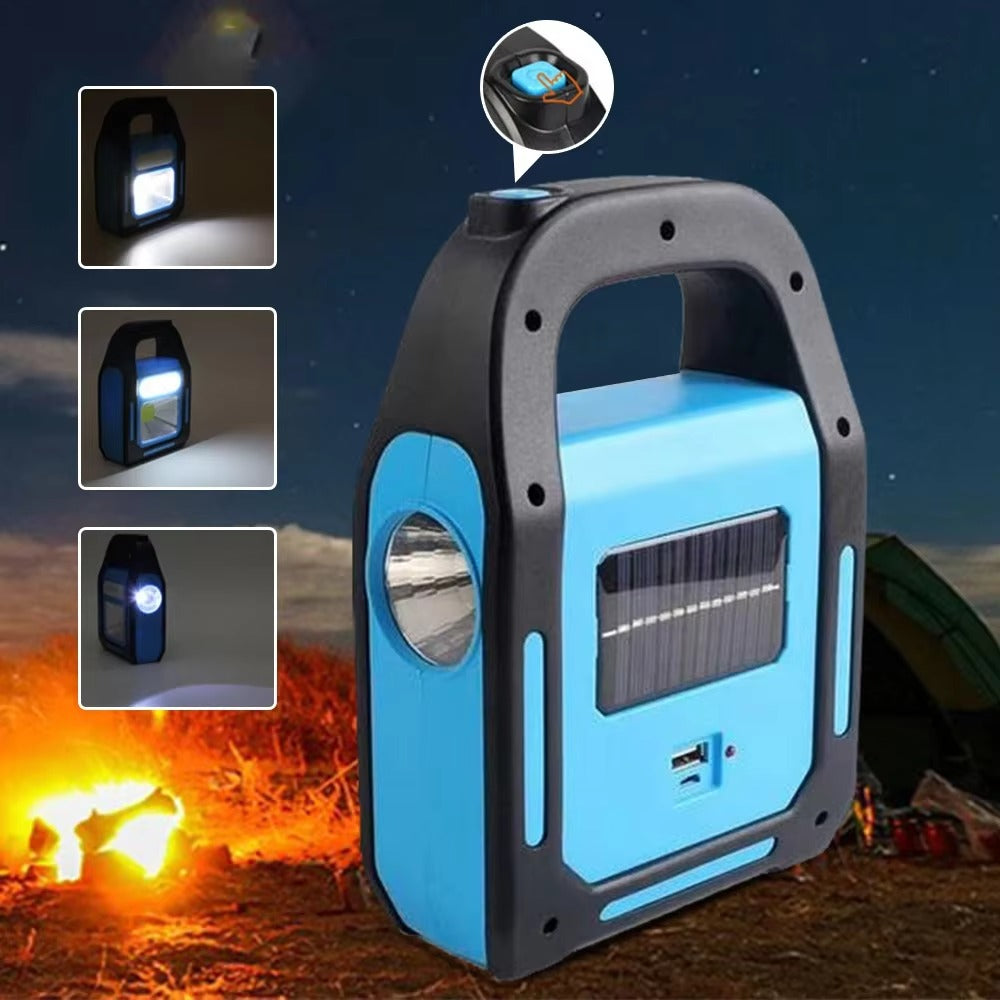 Draagbare Camping Lantaarn met Powerbank Functie voor Buitenactiviteiten 3