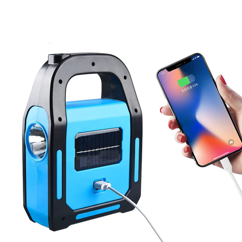 Draagbare Camping Lantaarn met Powerbank Functie voor Buitenactiviteiten 5