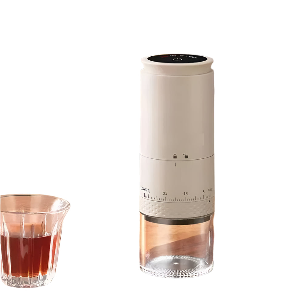 Draagbare Elektrische Koffiemolen Instelbaar 4