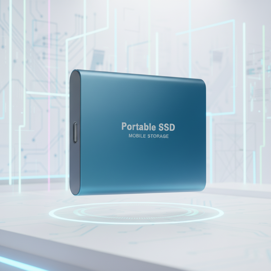 Draagbare Externe SSD met Hoge Snelheid en Grote Capaciteit 0