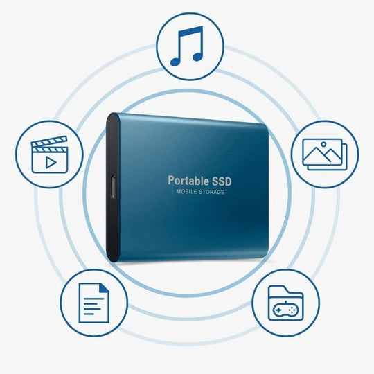 Draagbare Externe SSD met Snelle Gegevensoverdracht 7