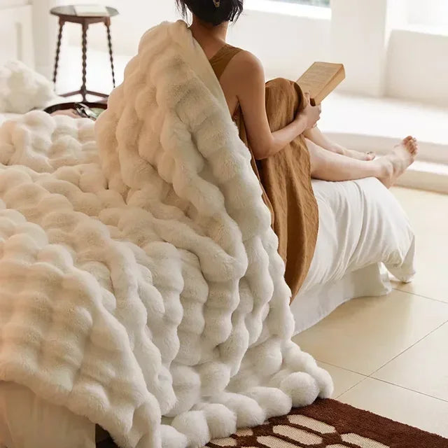 Draagbare Fleece Deken met Stijlvol Ontwerp 3