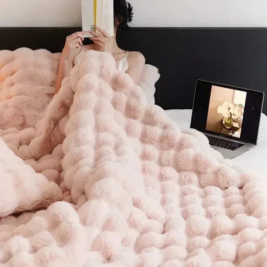 Draagbare Fleece Deken met Stijlvol Ontwerp 5
