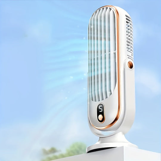 Draagbare Koelventilator met Dubbele Motor en 720° Rotatie 5